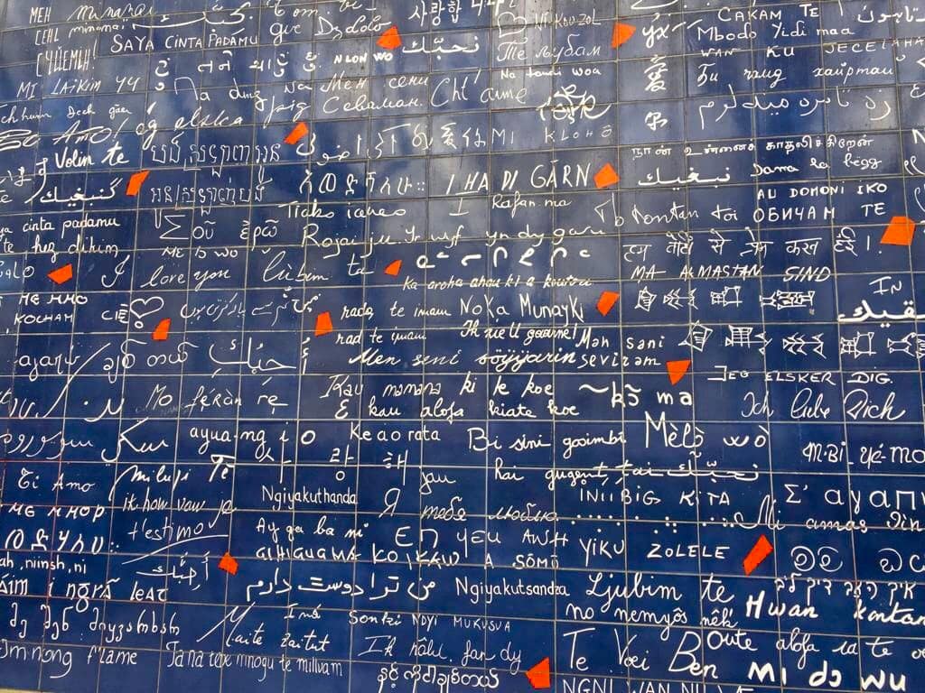 muro eu te amo paris